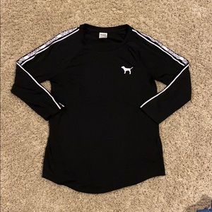 Black shirt from PINK, 3/4 lengths sleeves